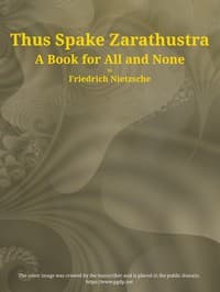 Cover of Thus Spake Zarathustra