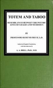 Cover of Totem and Taboo