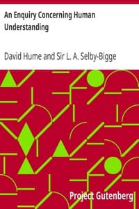 Cover of An Enquiry Concerning Human Understanding